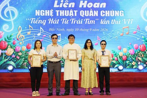 Bắc Ninh: Sôi nổi Liên hoan nghệ thuật quần chúng “Tiếng hát từ trái tim” năm 2026