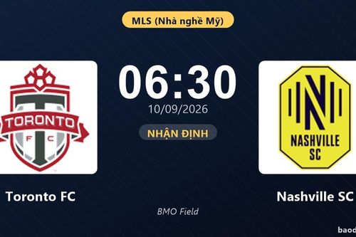 Nhận định Toronto FC vs Nashville SC: Đội khách tiếp tục duy trì ưu thế?