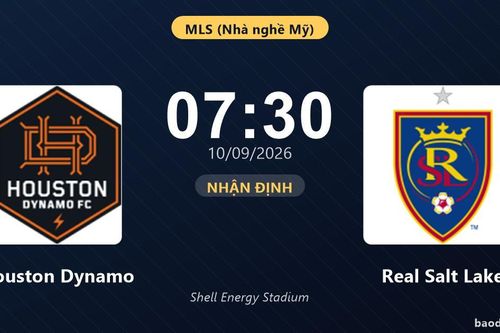 Nhận định Houston Dynamo vs Real Salt Lake: Cơ hội bám đuổi ngôi đầu