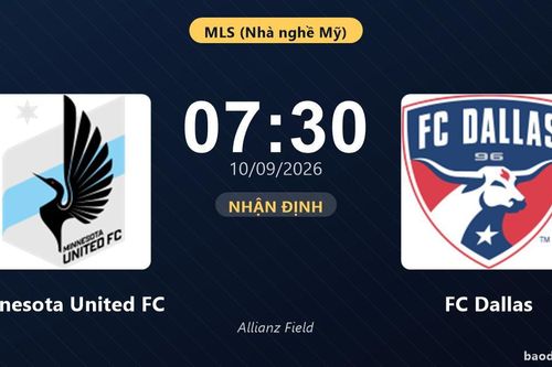 Nhận định Minnesota United FC vs FC Dallas: Đội khách đau đầu vì thiếu người