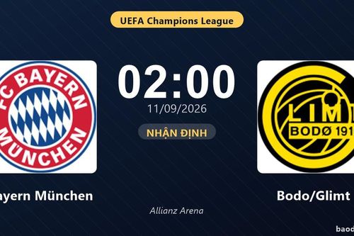 Nhận định Bayern München vs Bodo/Glimt: Màn so tài của hai đội vào phom