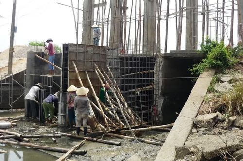 Khẩn trương gia cố đê Khu Ðông trước mùa mưa lũ