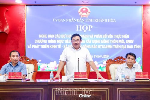 Khẩn trương rà soát, phân bổ nguồn vốn thực hiện Chương trình mục tiêu quốc gia