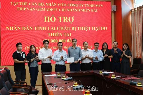 Hỗ trợ nhân dân Lai Châu bị thiệt hại do thiên tai 435 triệu đồng