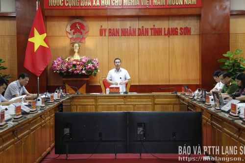 UBND tỉnh họp đánh giá tình hình thực hiện các dự án quan trọng