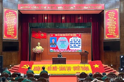 Bộ đội Biên phòng tỉnh Lào Cai: 100% thí sinh Hội thi Bí thư chi bộ giỏi đạt khá, giỏi