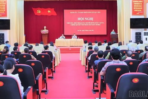 Lục Yên đối thoại trực tiếp với Nhân dân, tiếp nhận 15 kiến nghị