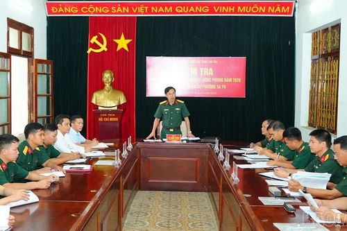 Kiểm tra toàn diện công tác quân sự, quốc phòng năm 2026 tại khu vực Sa Pa