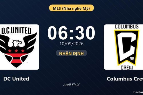 Nhận định DC United vs Columbus Crew: Đội khách đau đầu vì thiếu người