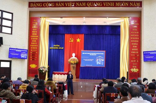 Phường Xuân Hương - Đà Lạt tập huấn nghiệp vụ hòa giải ở cơ sở