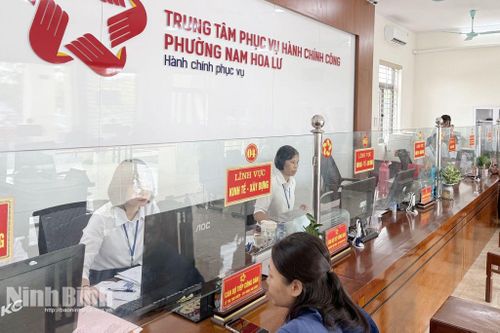 Ninh Bình nâng cao hiệu quả giải quyết thủ tục hành chính về đất đai