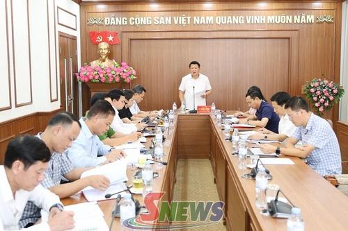 Họp Thường trực Ban Chỉ đạo phòng, chống tham nhũng, lãng phí, tiêu cực tỉnh