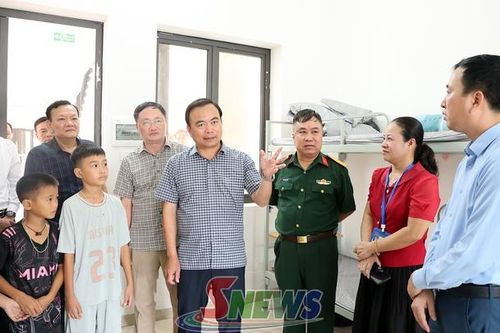 Phấn đấu hoàn thành các hạng mục trường biên giới Chiềng Khương, Phiêng Pằn trước 30/9