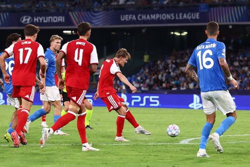 Champions League: Odegaard tỏa sáng giúp Arsenal đánh bại Napoli