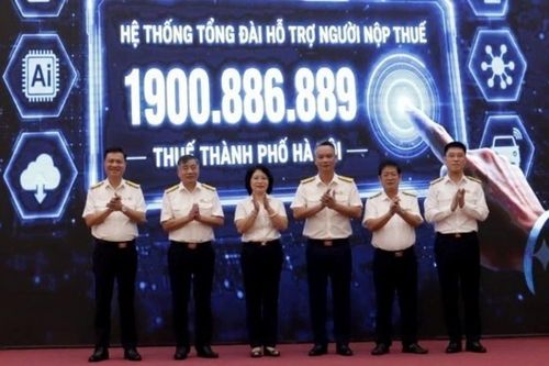 Thuế TP. Hà Nội ra mắt tổng đài hỗ trợ người nộp thuế 1900.886.889