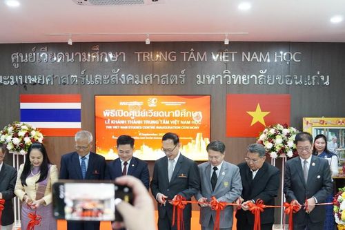 Khánh thành Trung tâm Việt Nam học tại Đại học Khon Kaen (Thái Lan): Dấu ấn đặc biệt trong ngoại giao văn hóa Việt Nam - Thái Lan