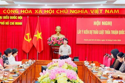 Đoàn ĐBQH TP. Hồ Chí Minh góp ý hoàn thiện Luật Thỏa thuận quốc tế
