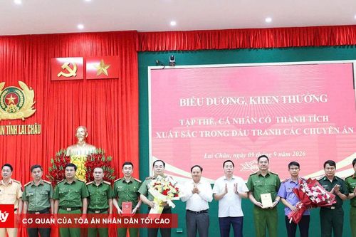 Lai Châu biểu dương lực lượng triệt phá 3 chuyên án lớn