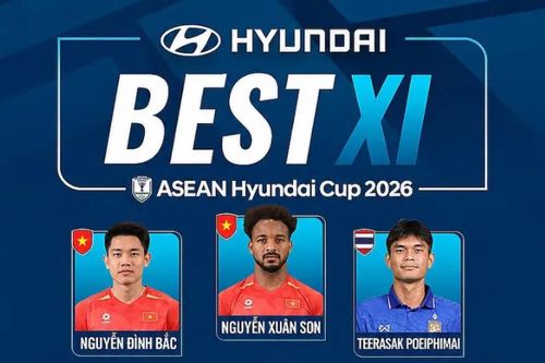Việt nam áp đảo đội hình tiêu biểu ASEAN Cup 2026