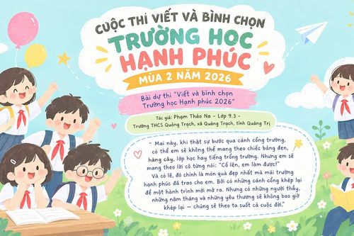 Điều em muốn mang theo sau cánh cổng trường