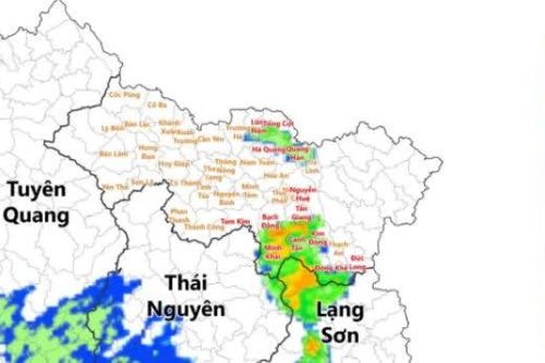 Cảnh báo dông, lốc, sét, mưa đá và mưa lớn cục bộ