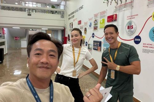 Cường Đô La hội ngộ Hồ Ngọc Hà - Kim Lý ngày họp phụ huynh: Đàm Thu Trang được nhắc tên vì lý do xúc động