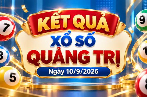 XSQT 10/9 - Kết quả xổ số Quảng Trị hôm nay 10/9/2026