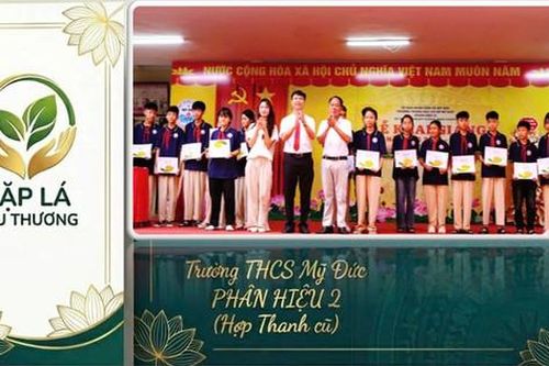 Xã Mỹ Đức: Tiếp sức học sinh trên hành trình chinh phục tri thức