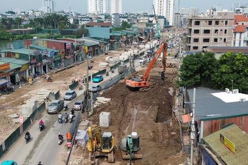 Đếm ngược ngày 'gỡ' nút thắt giao thông đường Lĩnh Nam