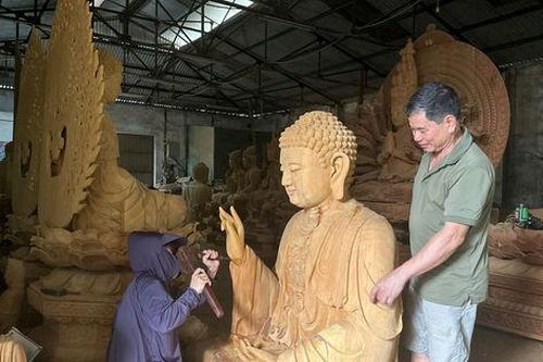 Làng nghề điêu khắc Nhân Hiền: Giá trị văn hóa trường tồn