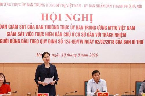 Hà Nội nâng cao hiệu quả dân chủ ở cơ sở gắn với chính quyền địa phương 2 cấp