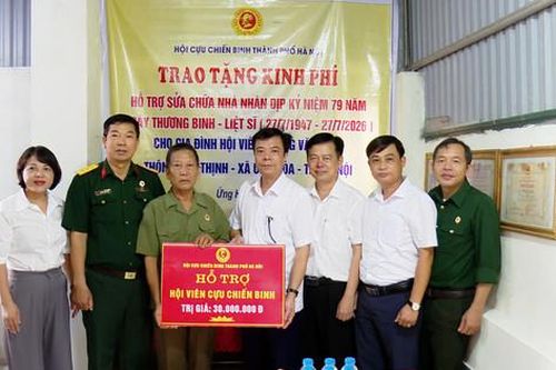 Xã Ứng Hòa chung tay hỗ trợ xây, sửa nhà cho hộ khó khăn