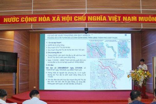 Phường Phú Thượng tăng cường thông tin về quy hoạch phân khu đô thị sông Hồng