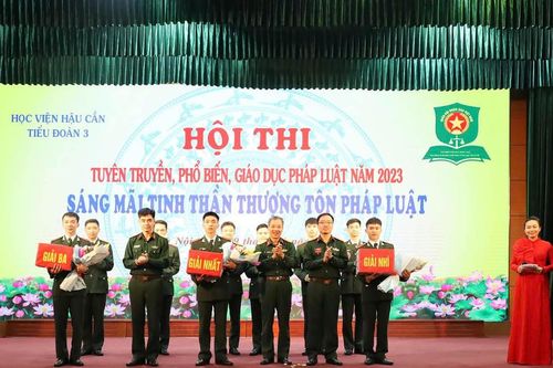 Tiểu đoàn 3 (Học viện Hậu cần): Nâng cao hiệu quả công tác phổ biến, giáo dục pháp luật