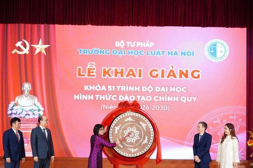Trường Đại học Luật Hà Nội: Sớm vươn tầm thành cơ sở đào tạo luật uy tín trong khu vực và trên thế giới