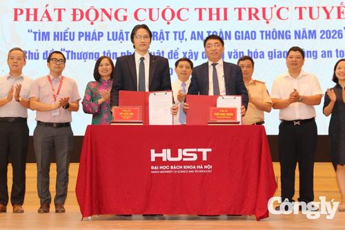 Báo Công lý và Đại học Bách Khoa tổ chức cuộc thi an toàn giao thông