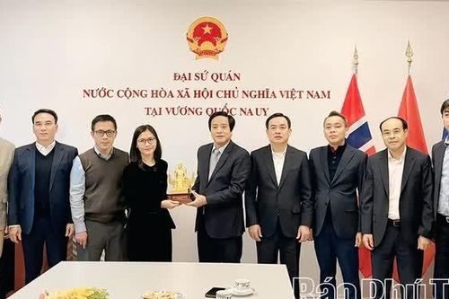 Tăng cường phối hợp với các Đại sứ quán Việt Nam tại Nga, Na Uy và Đan Mạch, đẩy mạnh thu hút đầu tư vào tỉnh Phú Thọ