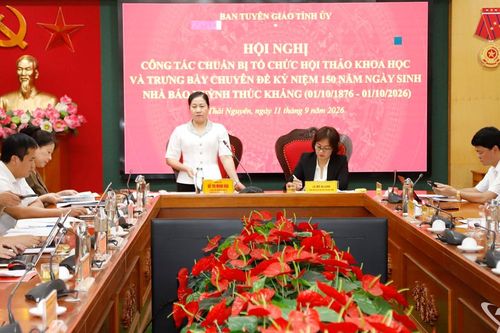 Thống nhất các nội dung Hội thảo về Nhà báo Huỳnh Thúc Kháng