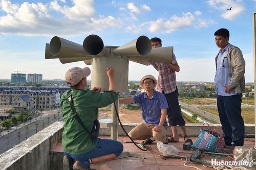 Hú còi ứng phó với thiên tai