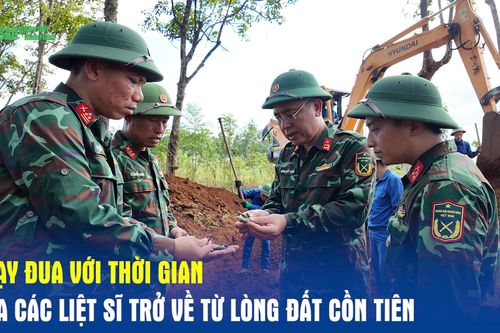 Chạy đua với thời gian, đưa các liệt sĩ trở về từ lòng đất Cồn Tiên