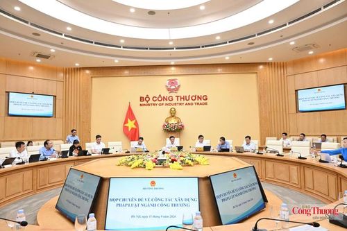 Ngành Công Thương: Xây dựng, hoàn thiện thể chế là nhiệm vụ ưu tiên hàng đầu