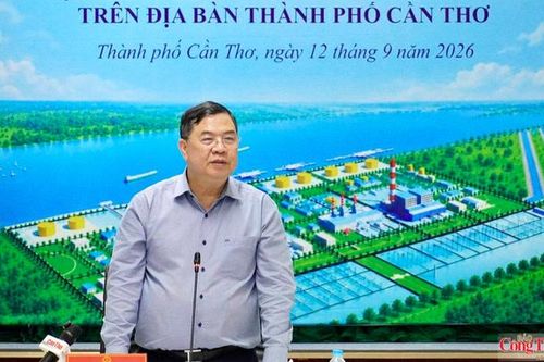 Phó Thủ tướng Thường trực Phạm Gia Túc làm việc với Cần Thơ về các dự án năng lượng