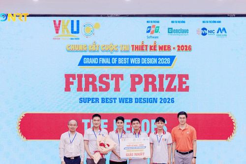 VKU trao giải nhiều sinh viên sáng tạo sản phẩm web