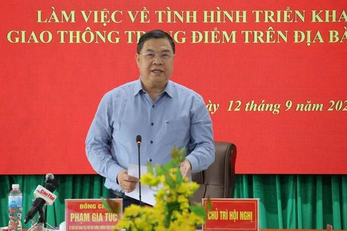 Phó Thủ tướng Thường trực Phạm Gia Túc: Không đánh đổi chất lượng công trình lấy tiến độ
