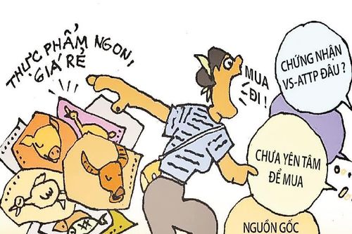 Góc biếm họa: Tránh xa thực phẩm không rõ nguồn gốc