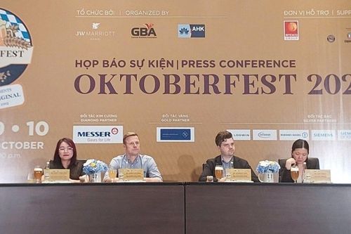 GBA Oktoberfest Việt Nam 2026 mang đậm không khí Lễ hội Bavaria đến Hà Nội