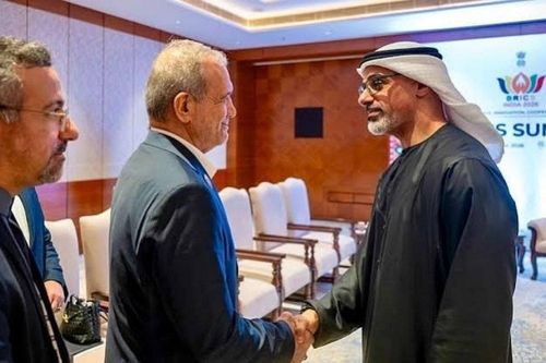 Lãnh đạo UAE và Iran lần đầu gặp mặt kể từ khi xung đột bùng phát