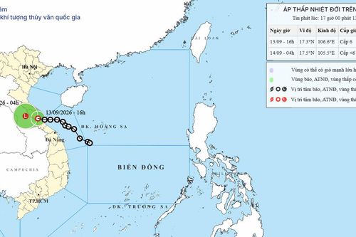 Bắc Bộ và Trung Bộ mưa lớn
