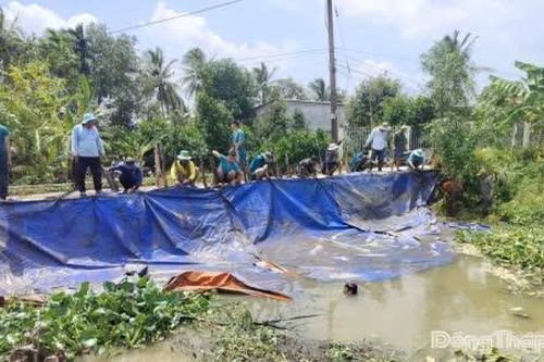 Đồng Tháp: Ứng phó triều cường dâng cao