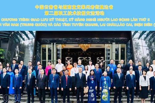 Liên đoàn Lao động 4 tỉnh khu vực Tây Bắc tham dự Chương trình giao lưu kỹ thuật, kỹ năng nghề lần thứ II tại Vân Nam, Trung Quốc